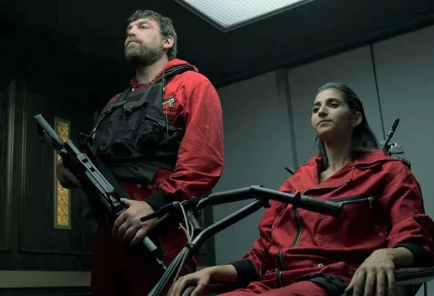 Изображение из 4 сезона сериала Бумажный дом