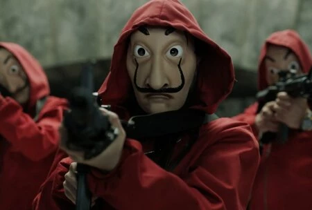 Кадр из сериала Бумажный дом